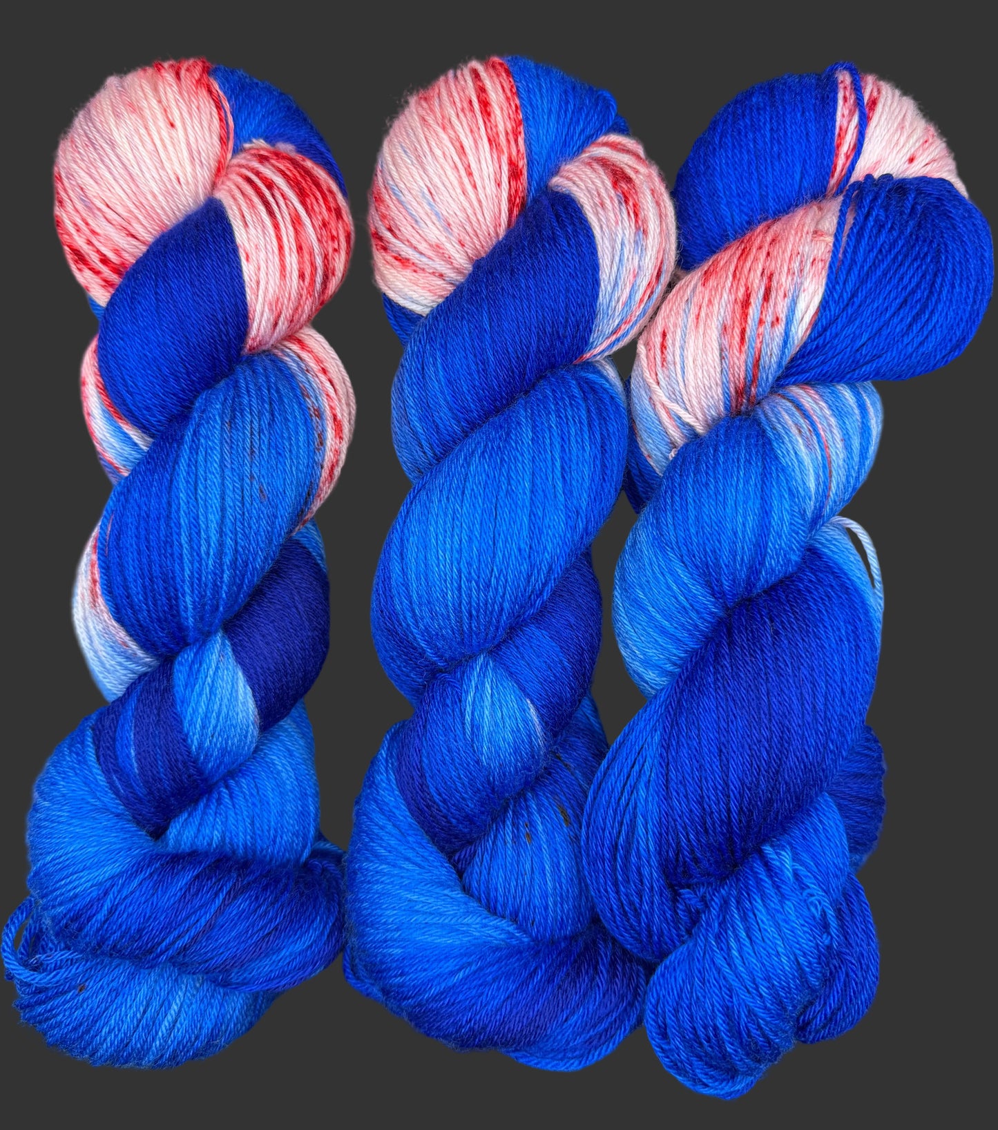 Yarn: Sock Weight, 100g Skein — Fireworks