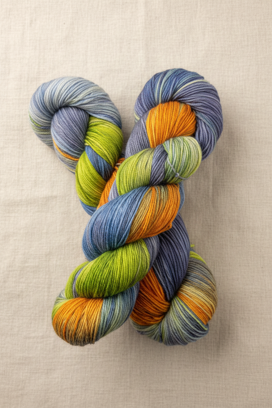 Yarn: Sock Weight, 100g Skein — Cliff Walk