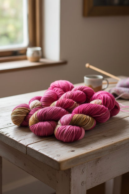 Yarn: Sock Weight, 100g Skein — Magnolia